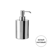 Kerasan Nolita Диспенсер для жидкого мыла настольный, цвет: белый матовый