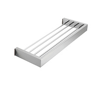 3SC SK Полочка-решетка 30х12,5хh3см, цвет: хром матовый