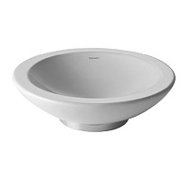Duravit Bagnella Раковина 40 см, без отв., накладная, без перелива, цвет: белый