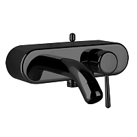 Gessi Goccia Смеситель для ванны без душевого комплекта, с автоматическим переключателем ванна/душ, цвет: black XL