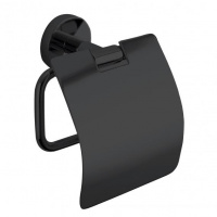 Decor Walther Basic TPH4 Держатель туалетной бумаги, подвесной, цвет: черный матовый