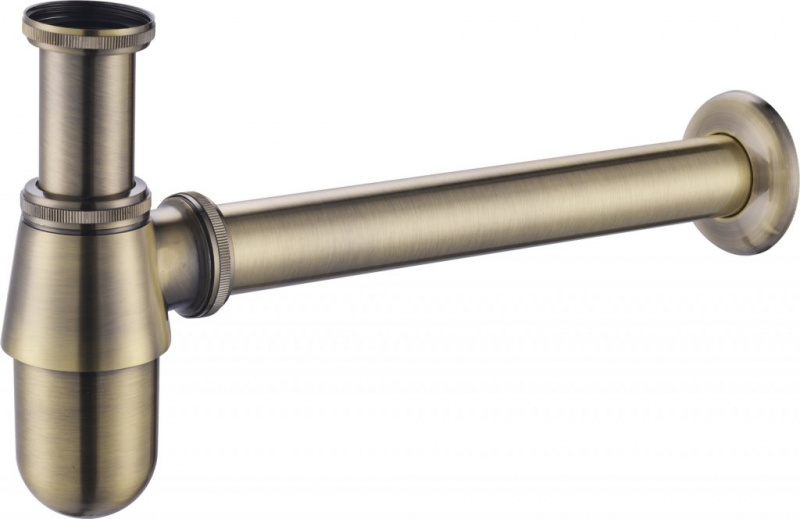 Сифон для раковины Cezares CZR-SB2-03, золото