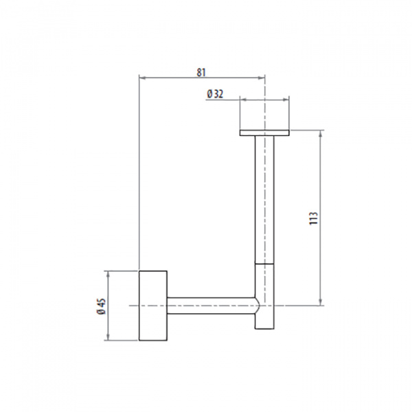 Gattoni Easy Держатель туалетной бумаги, подвесной, цвет: хром