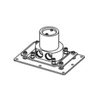 Antonio Lupi Ayati Смеситель для ванны, напольный, на 1 отв., излив: 384мм, цвет: шлифованная сталь