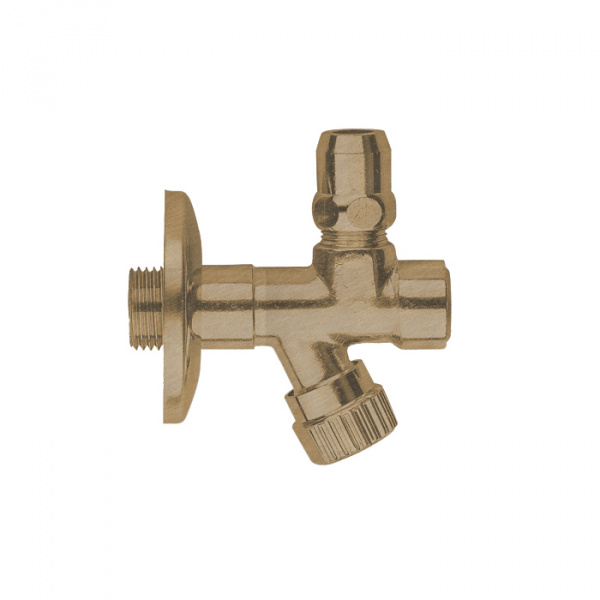 Gattoni Accessori Угловой вентиль с фильтром 1/2&quotx3/8", цвет бронза