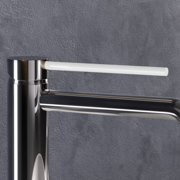 Gattoni Circle One Накладка на ручку смесителя для раковин и биде, цвет: Bianco Opaco