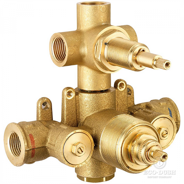 CISAL Встраиваемая часть термостатического смесителя с переключателем на 3 положения, ZA01820104