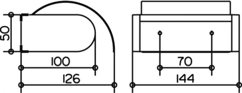 Держатель туалетной бумаги Keuco Edition 300 30060 с крышкой