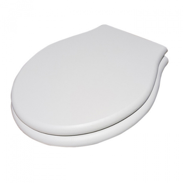 Globo Paestum Сиденье для унитазов деревянное, с микролифтом, цвет: белый дуб/бронза