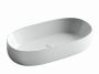 Умывальник чаша накладная овальная Element 675*350*140мм Ceramica Nova белый CN5022