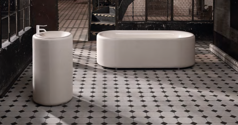 Bette Lux Oval Couture Раковина 55х90 см, 1 отв., цвет: белый, цвет: подиума  слоновая кость