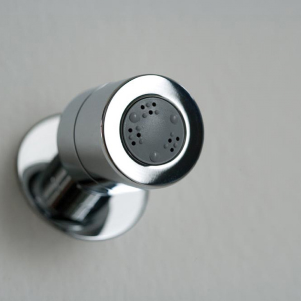 Bossini Tondo Mas Ø34 боковая поворотная форсунка из латуни с массажной струёй, цвет хром