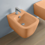 Artceram A16 Биде подвесное 52,5х36см, 1 отв под смеситель, цвет: arancio cammeo