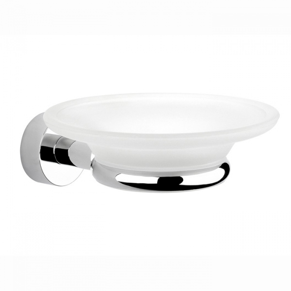 Nicolazzi Minimale Мыльница, подвесная, цвет: хром/белый