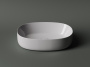 Умывальник чаша накладная овальная Element 540*350*145мм Ceramica Nova белый CN5023