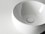 Умывальник чаша накладная круглая  Element 395*395*155мм Ceramica Nova белый CN6001
