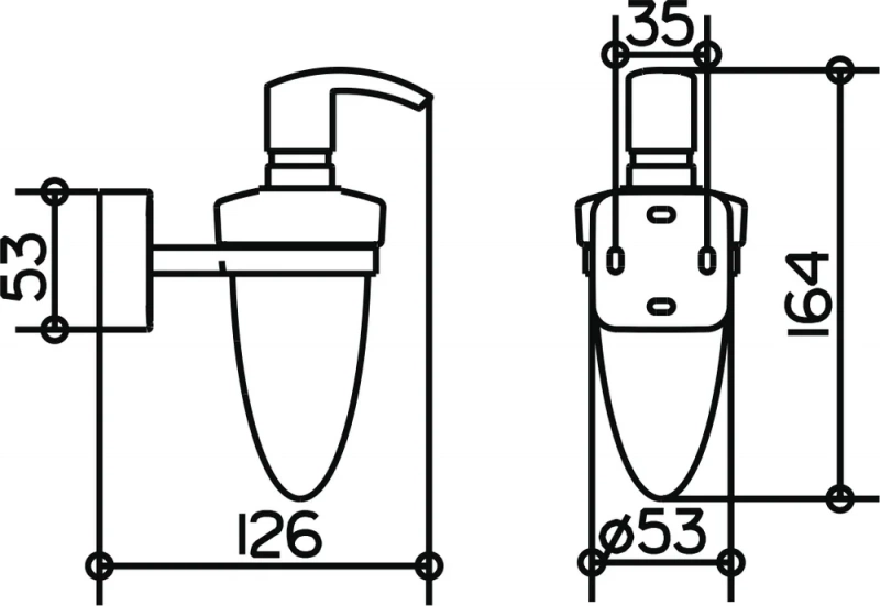 Дозатор Keuco Smart 02352