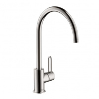 Axor Uno² Смеситель для кухни, однорычажный, на 1 отв, излив: 214мм, цвет: сталь