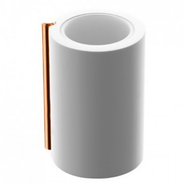 Bertocci Famiglia Стакан настольный, цвет: белый матовый/розовое золото