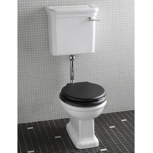 Devon&Devon Etoile, Унитаз 50х30см, с низким бачком, фурнитура хром, цвет: белый