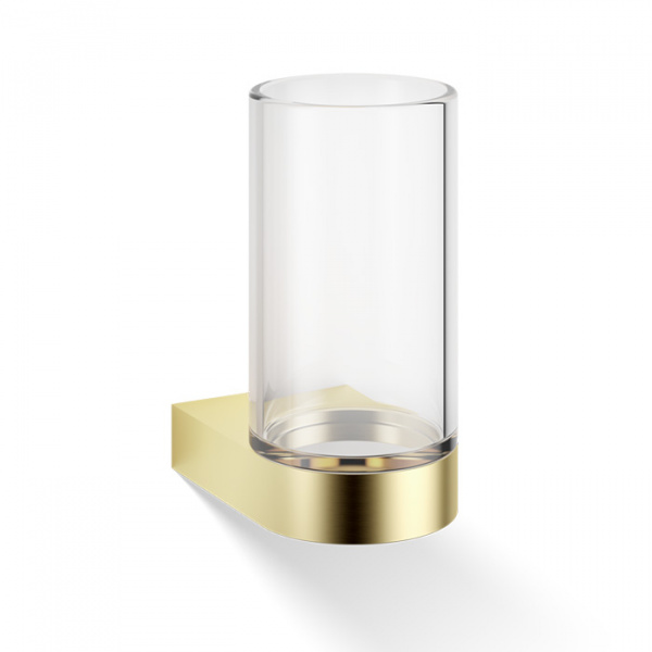 Decor Walther Century WMG Стакан подвесной, прозрачное стекло, цвет: золото матовое