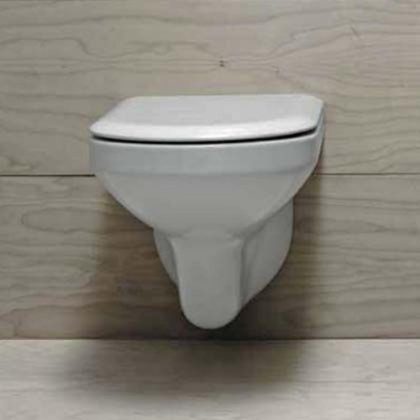 AZZURRA THIN Унитаз подвесной 56см с сиденьем микролифт, цвет: белый