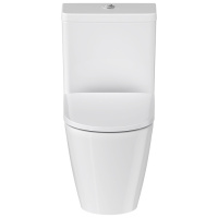 Duravit D-Neo Моноблок 37x65 см, безободковый, слив универсальный, цвет: белый