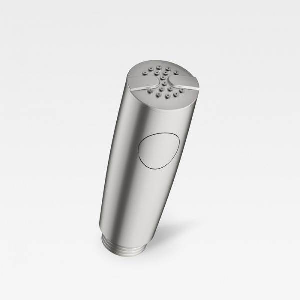 Armani Roca Island Комплект: Гигиенический выдвижной душ встроенный в шкафчик, шланг 1.8 м, цвет: silver/brushed steel