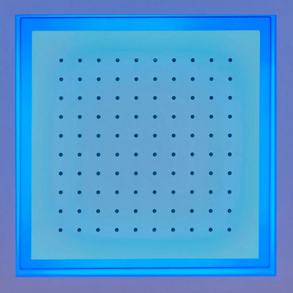 Antonio Lupi Душевая система Meteo 35 x 35 x 11 см, цвет: белый, с подсветкой