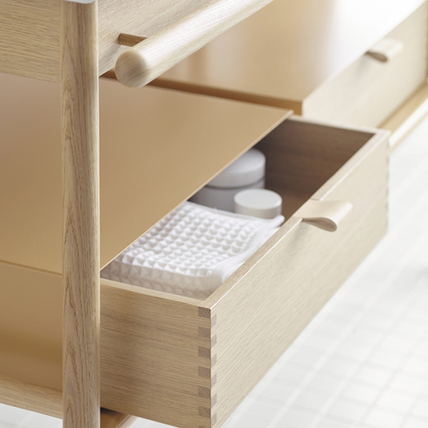 Burgbad Mya Комплект напольной мебели 120x50x79 см, столешница с раковиной белые, цвет: дуб натуральный