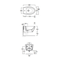 Simas Lft Spazio биде подвесное 52х35см с 1 отв. под смеситель, цвет: черный