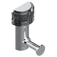 THG Paradise Крючок подвесной, длинный, цвет: хром/хрусталь