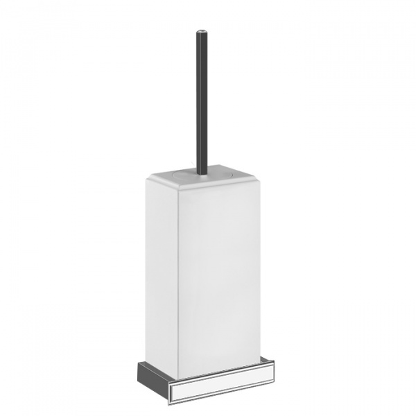 Gessi Eleganza Ершик для унитаза подвесной, цвет: Finox/белый