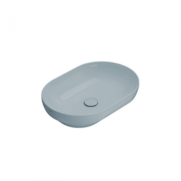 Globo T-Edge Раковина-чаша 60х41х14 см, без отв., на столешницу, цвет: Bluette