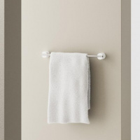 Decor Walther Stone HTE60 Полотенцедержатель 60см, подвесной, цвет: белый / хром