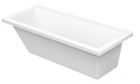 Ванна акриловая Duravit Vero 170x70 прямоугольная, встраиваемая
