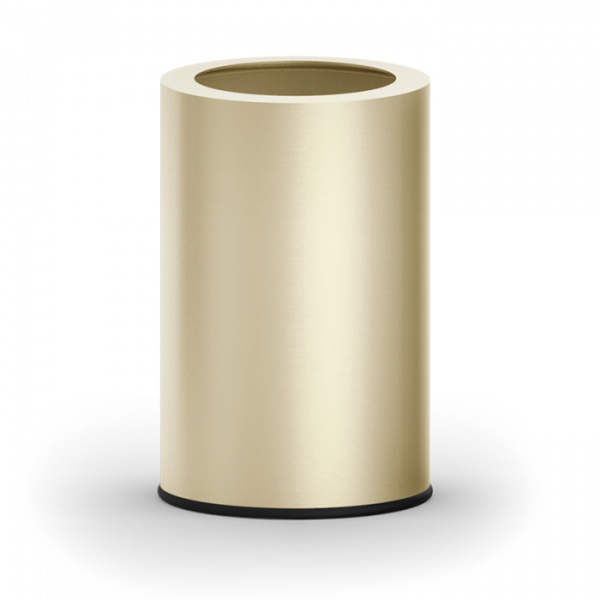 Decor Walther Rooms Ведро для мусора со вставкой из нерж стали 32х20х20 см, цвет Gold matt