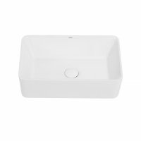 Раковина накладная ABBER Rechteck AC2212 белая