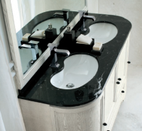 Cerasa Paestum Комплект мебели 148 см. База под раковину, 2 закр дверки,2 прямые дверки, 1 ящик, с 2 раковинами и зеркалом, 151.8.х53см, цвет: Silver