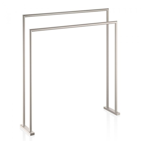 Decor Walther HT 5 Полотенцедержатель двойной 70x16x75см, напольный, цвет: матовый никель
