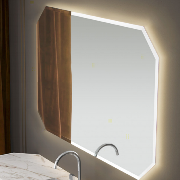 VITAGE milldue edition Зеркало CRYSTAL 108х88см, со светодиодной подсветкой