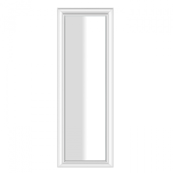 Gessi Eleganza Зеркало настенное/напольное 60х180см в белой раме