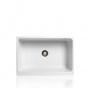 SIMAS Раковина 75 см, без отв., кухонная, цвет: белый