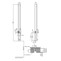Fantini Milano Внутренняя часть для душевой стойки H001,5042B