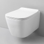 Artceram A16  Унитаз подвесной безободковый 36х52 см, с креплениями,  цвет: белый, сиденье на выбор