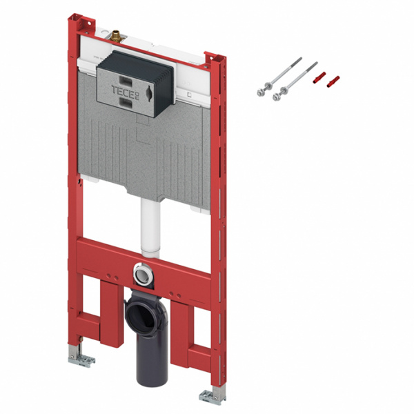 TECE TECEprofil Инсталляция для подвесного унитаза со смывным бачком 50х112см., фронтальное расположение панели