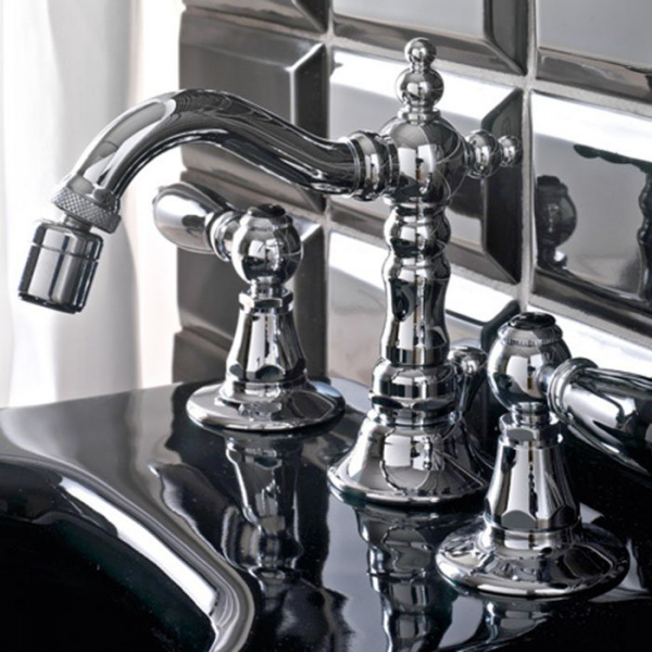 Sbordoni Livia Смеситель для биде на 3 отверстия, цвет: хром