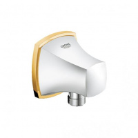 Шланговое подсоединение Grohe 27970IG0 хром / золото