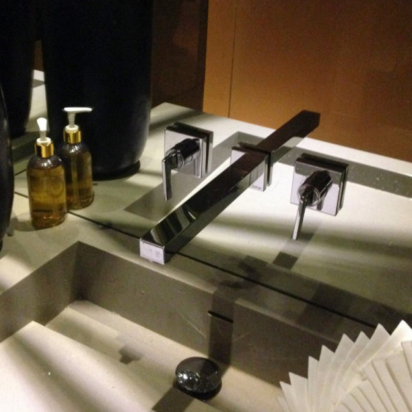 Встраиваемый смеситель для раковины излив Bongio Myamix, цвет: хром