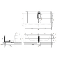 Antonio Lupi Biblio Ванна прямоугольная отдельностоящая, 190х100х53.5см